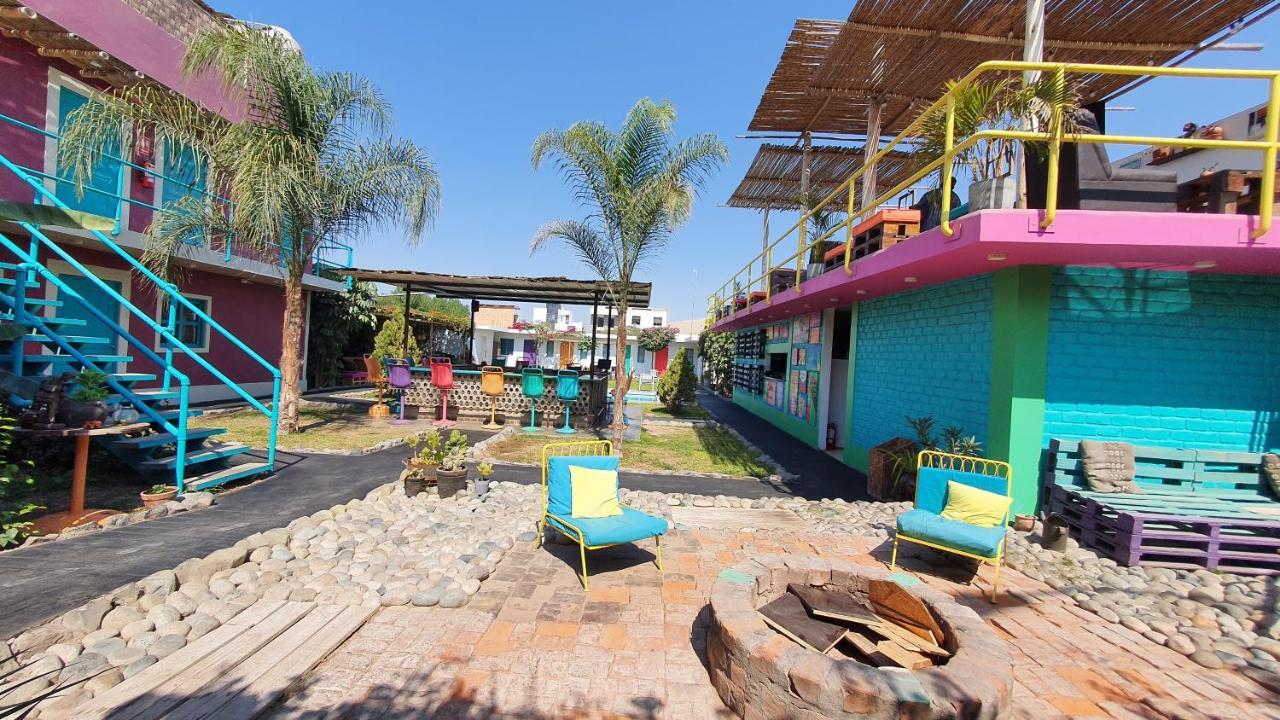 The Upcycled Hostel Huacachina Ica Exterior photo