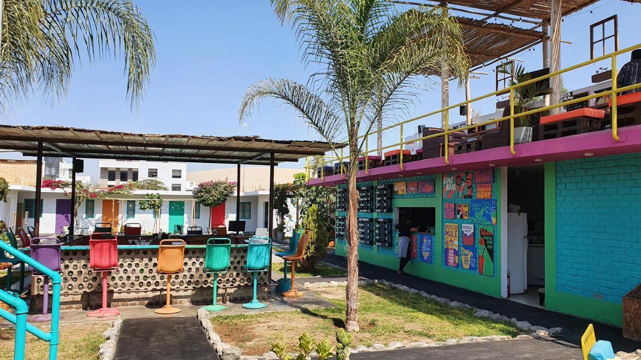 The Upcycled Hostel Huacachina Ica Exterior photo