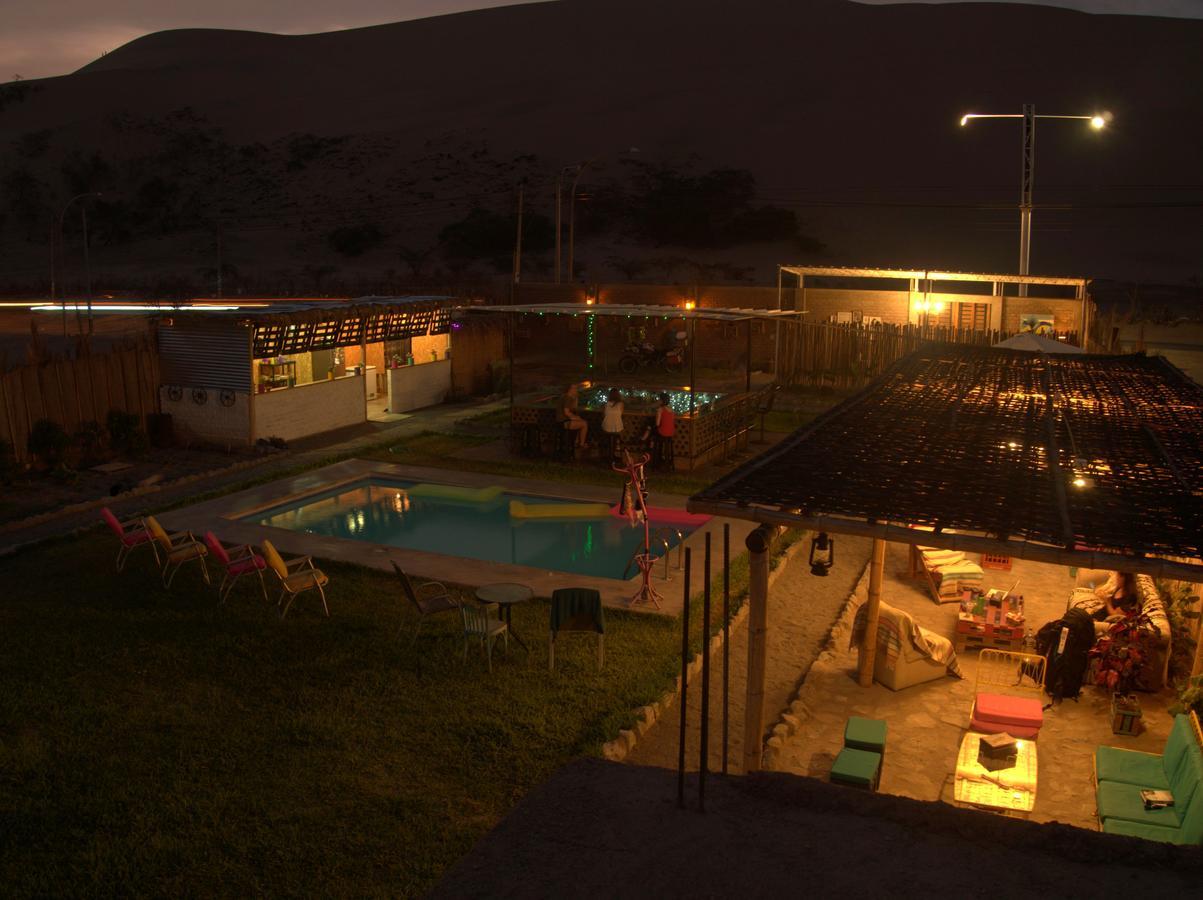 The Upcycled Hostel Huacachina Ica Exterior photo