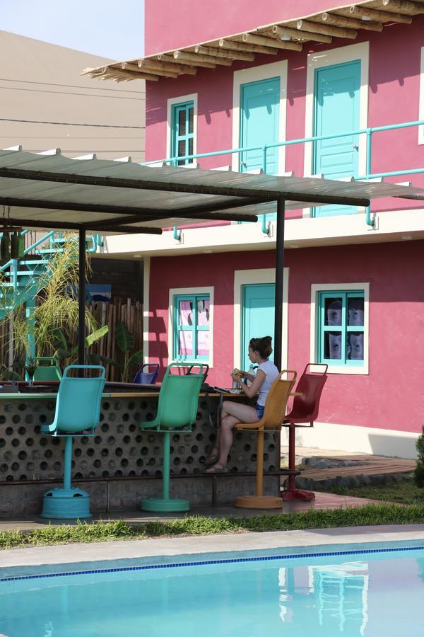 The Upcycled Hostel Huacachina Ica Exterior photo