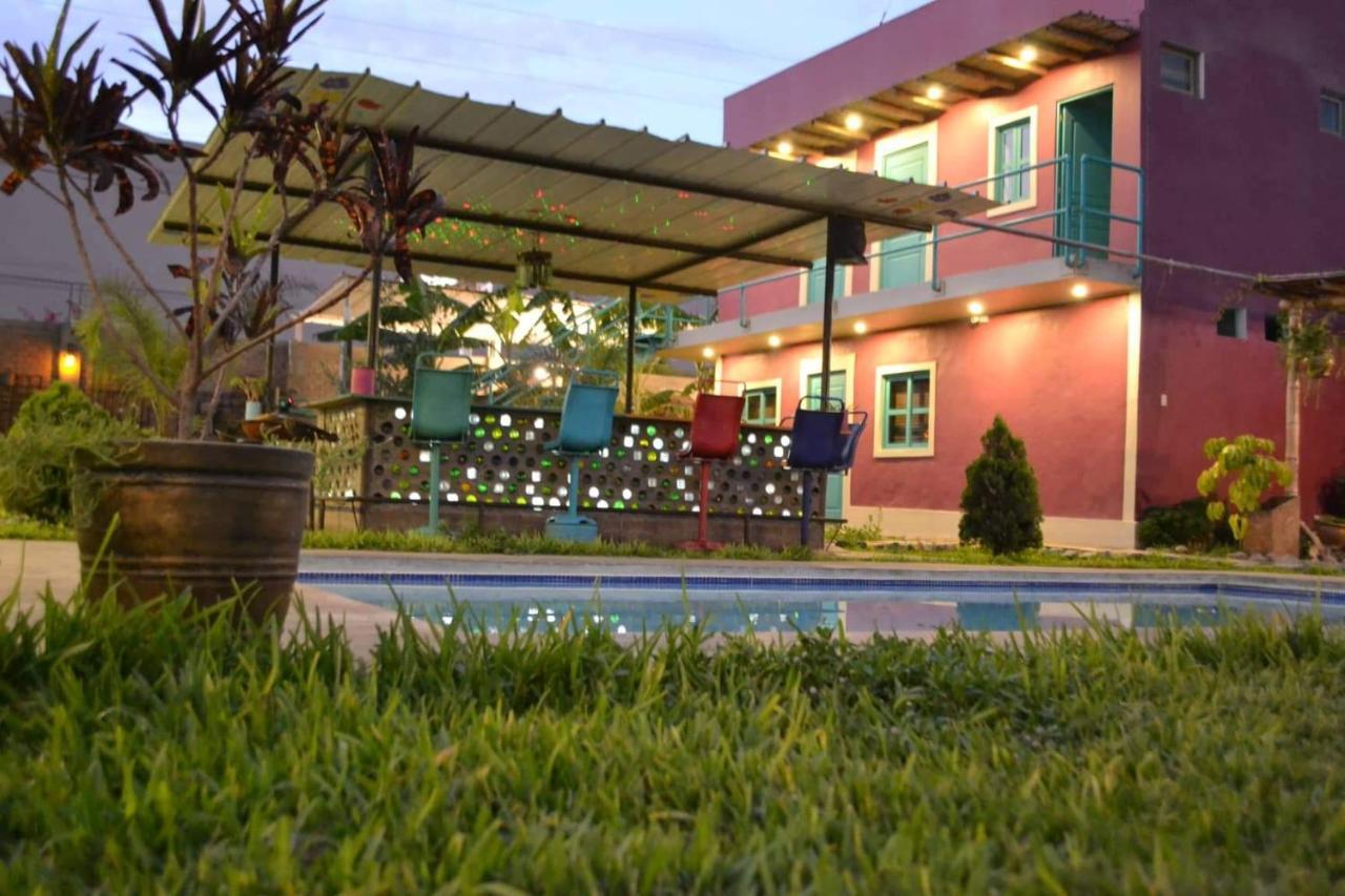 The Upcycled Hostel Huacachina Ica Exterior photo